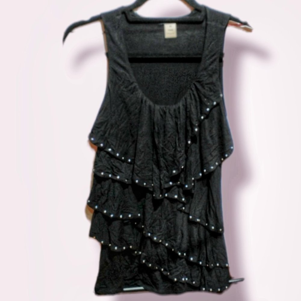 Dressy Ruffled Tank Top